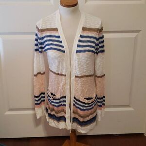Stitch Fix | Stitches & Stripes Parsie‎ Lightweight Cardigan Striped Medium New